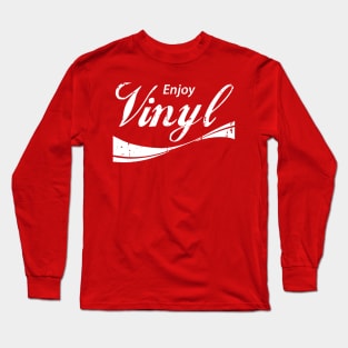 Enjoy Vinyl Record Long Sleeve T-Shirt